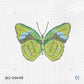 Large Butterfly Green