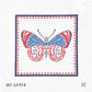 Large Butterfly Patriotic