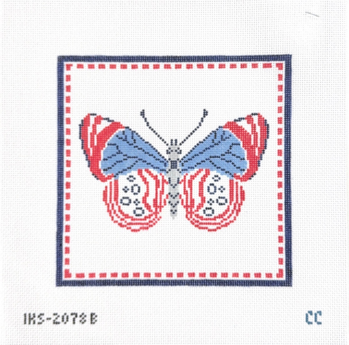 Large Butterfly Patriotic