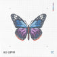 Large Monarch Butterfly Purple