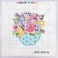 Jean Smith Bowl of Flowers 10x10
