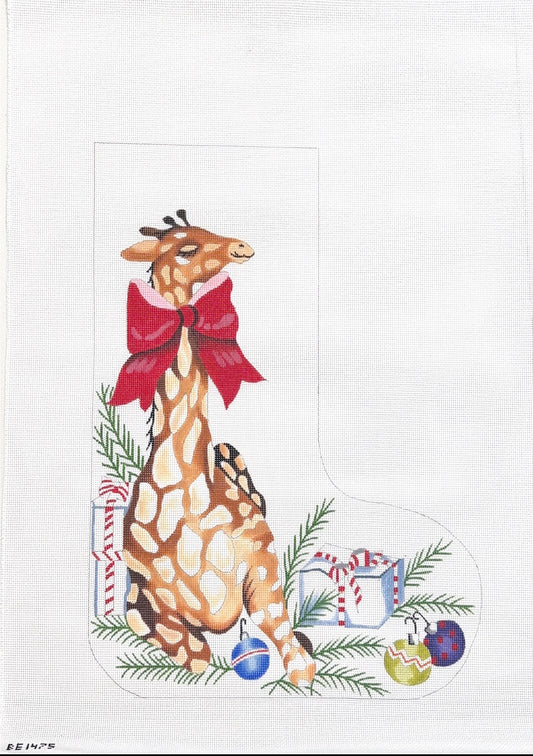 Giraffe Stocking - Right Toe