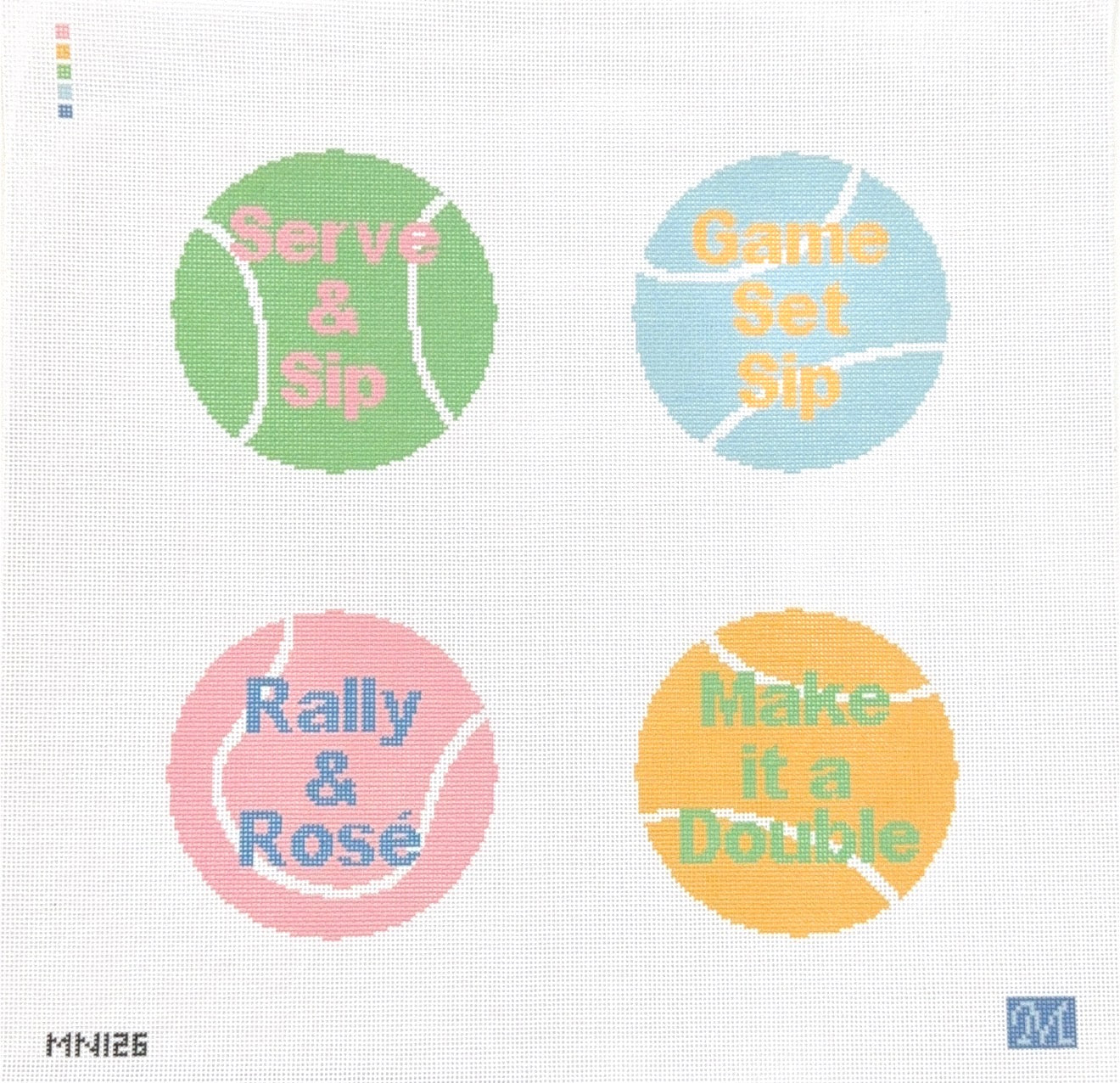 Tennis Coaster Set