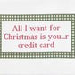 All I Want For Christmas
