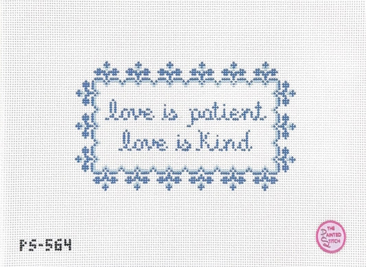 Love is patient love is kind