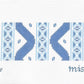 Ikat sunglasses Case Blue