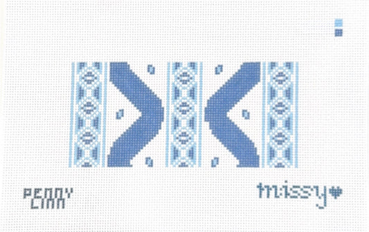 Ikat sunglasses Case Blue