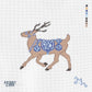 Chinoiserie Reindeer - Blue
