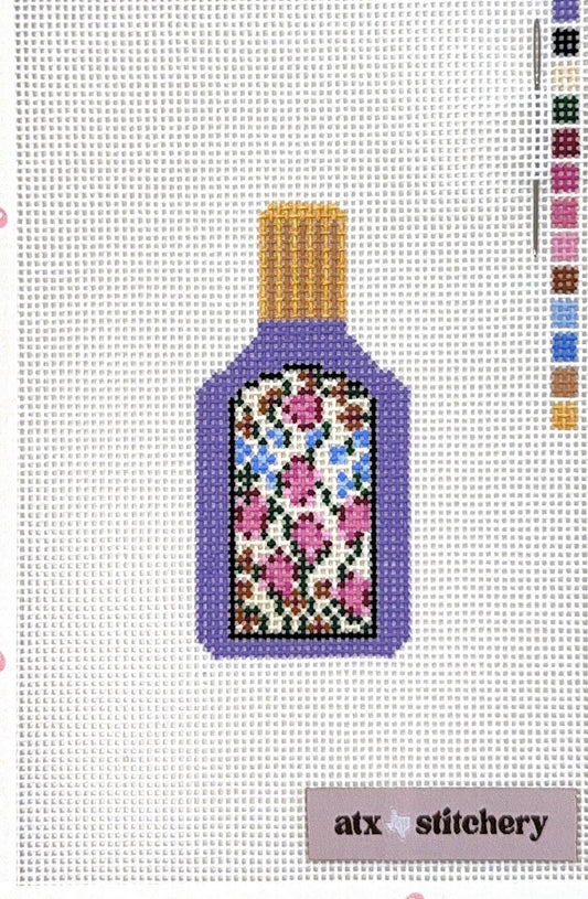Mini Floral Perfume Bottle