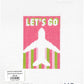 Let's Go Passport - Pink