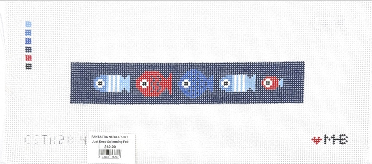 Just Keep Swimming Fob