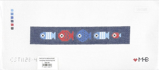 Just Keep Swimming Fob