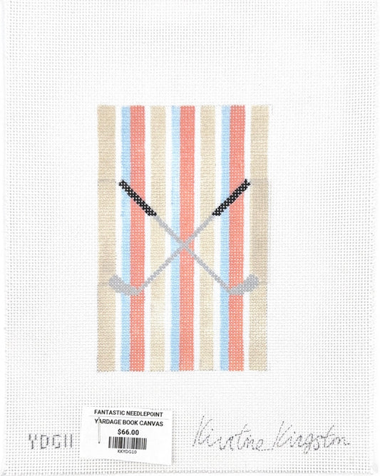 Yardage Book - Coral Stripe