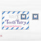 Tooth Fairy Letter - Blue