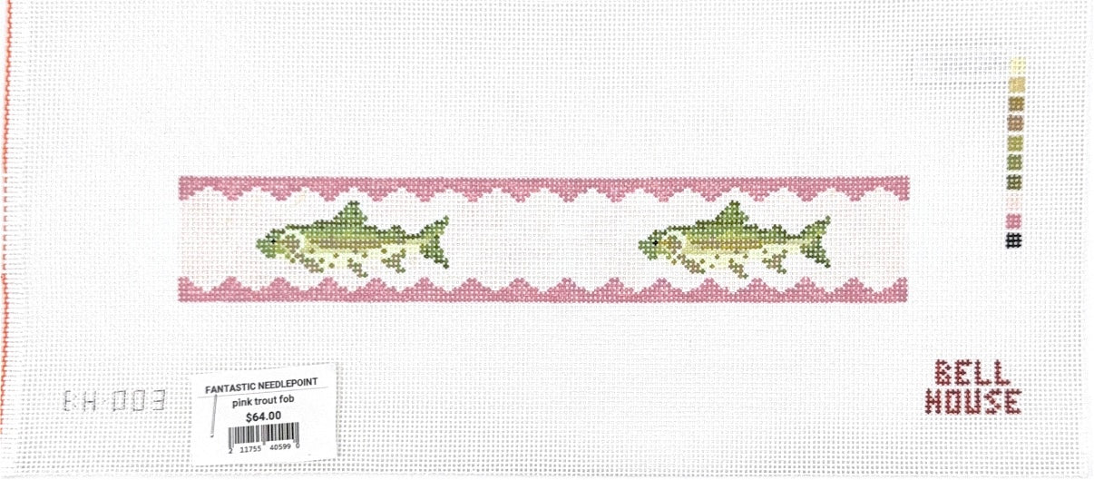Trout Fob - Pink