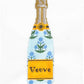 Veuve Bottle - Blue Hydrangea