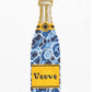 Veuve Bottle - Blue Malachite