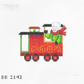 Train Series Caboose with Mrs. Clause
