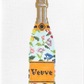 Blue Floral Veuve