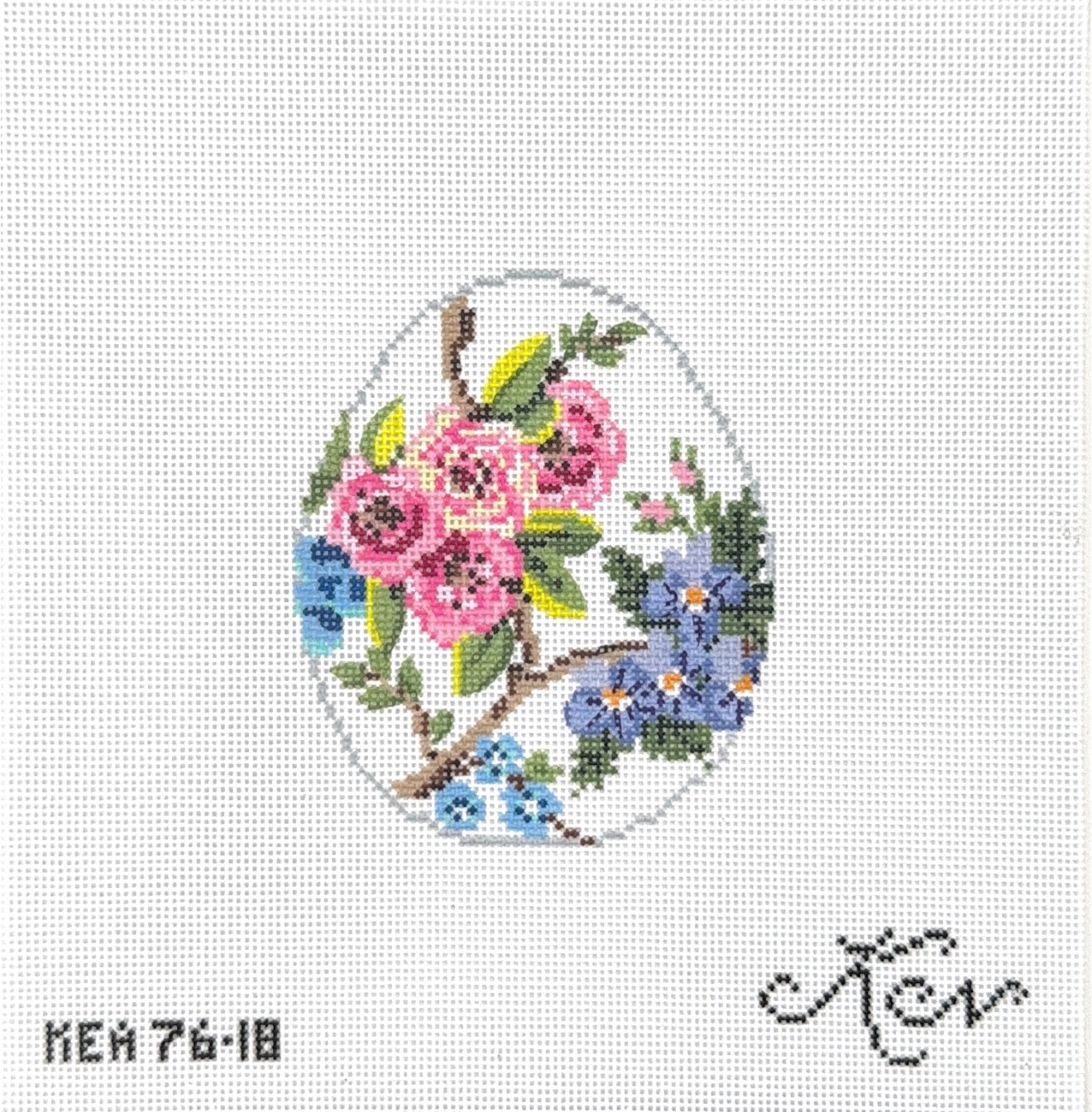 Floral Vine Egg