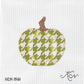 Green Houndstooth Pumpkin
