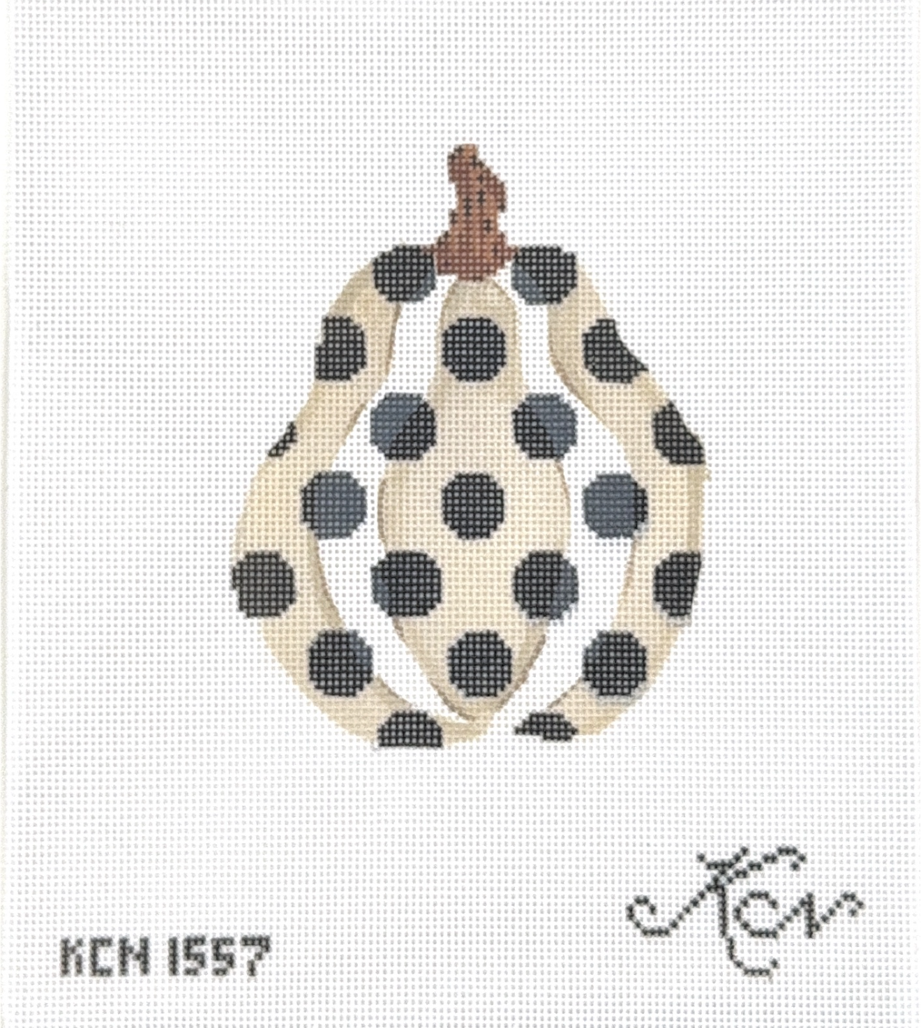 Black Polka Dot Gourd