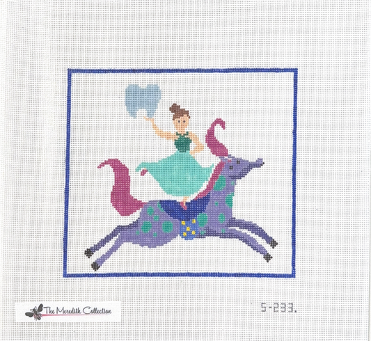 Tooth Fairy Riding Horse