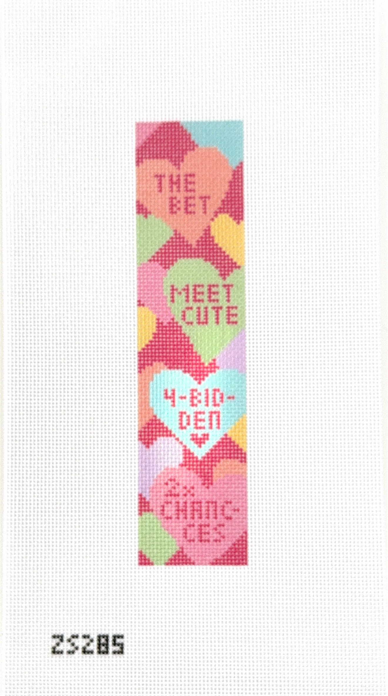 Conversation Heart Bookmark/Key fob