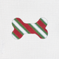 Holiday Stripe Dog Bone