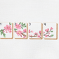 Floral Tile Set