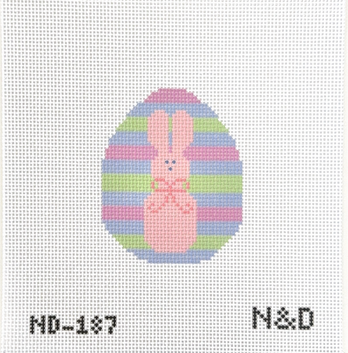 Stripes & Bunny Egg