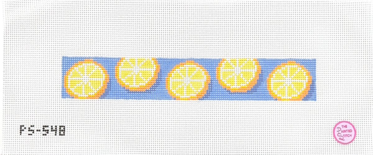 Lemon Slices Key Fob