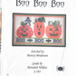 Boo Boo Boo Pumpkins with Stitch Guide