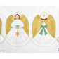 Double Sided Tree Topper Angel with Stitch Guide