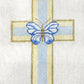 Cross with Butterfly with Stitch Guide