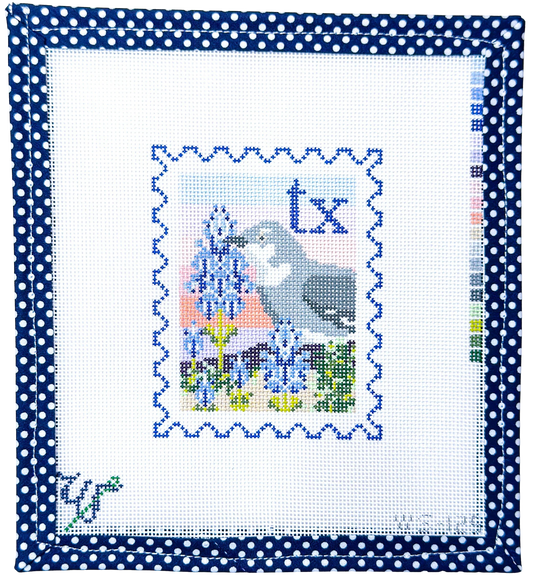 Texas Stamp with Stitch Guide
