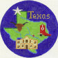 Texas Round Ornament