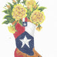 Yellow Rose of Texas in Boot